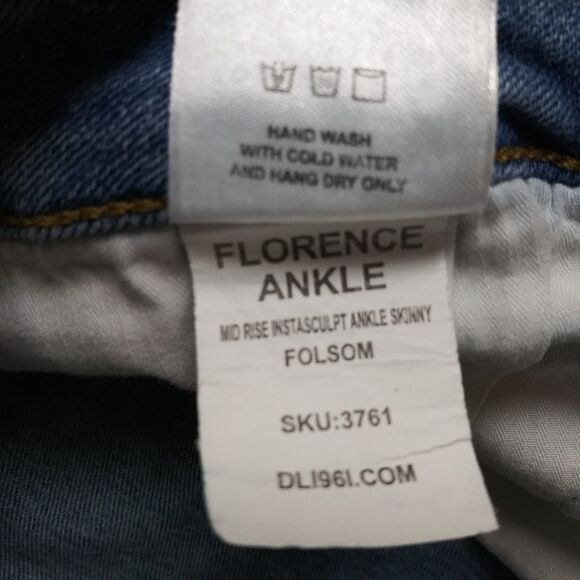 DL1961 Florence Ankle Mid Rise Skinny | Folsom - Picture 11 of 16